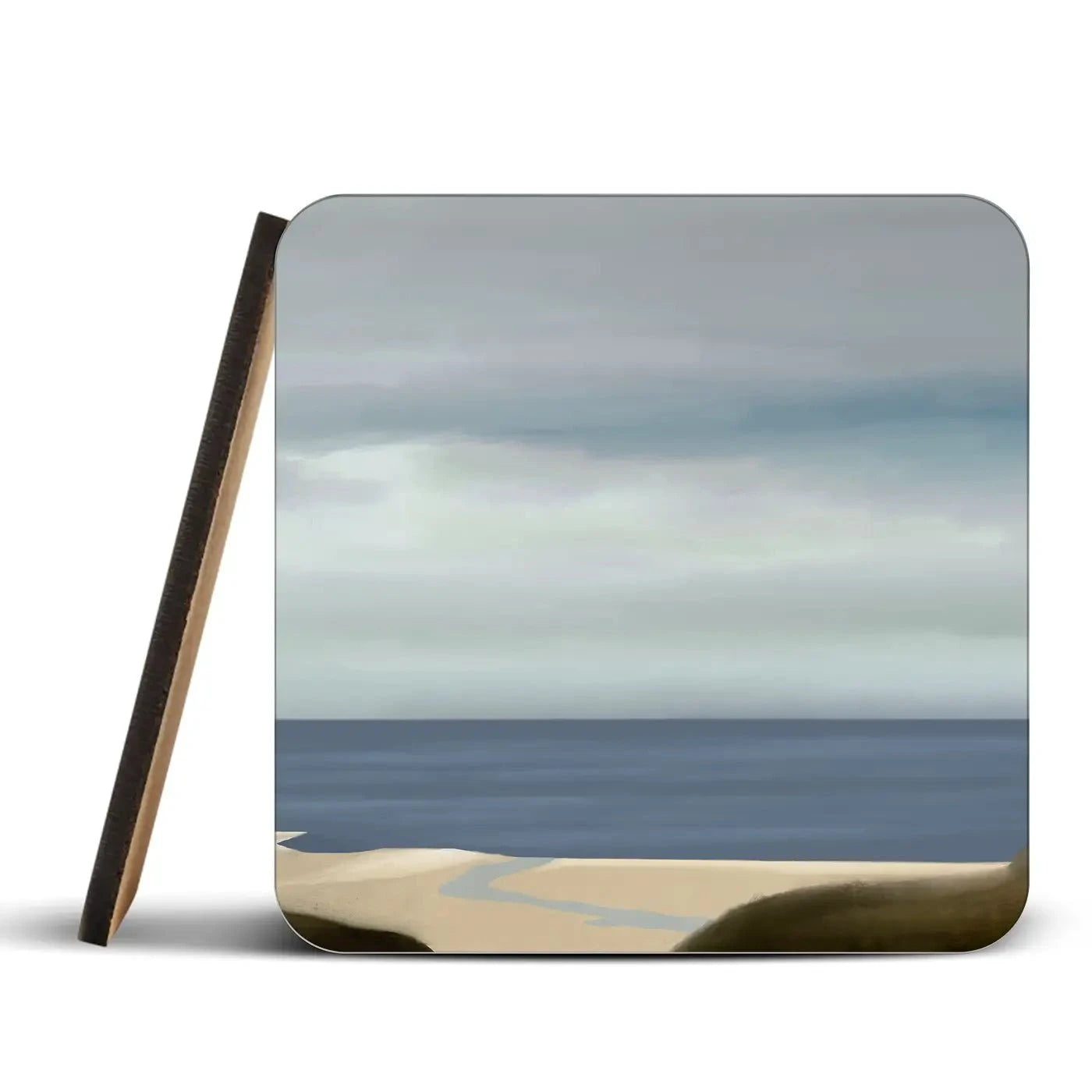 Stay With Me Coaster Set Rainbow Soul Tree Coaster Set | Rainbow Soul Tree Art Coasters wall art product Roberto Moro
