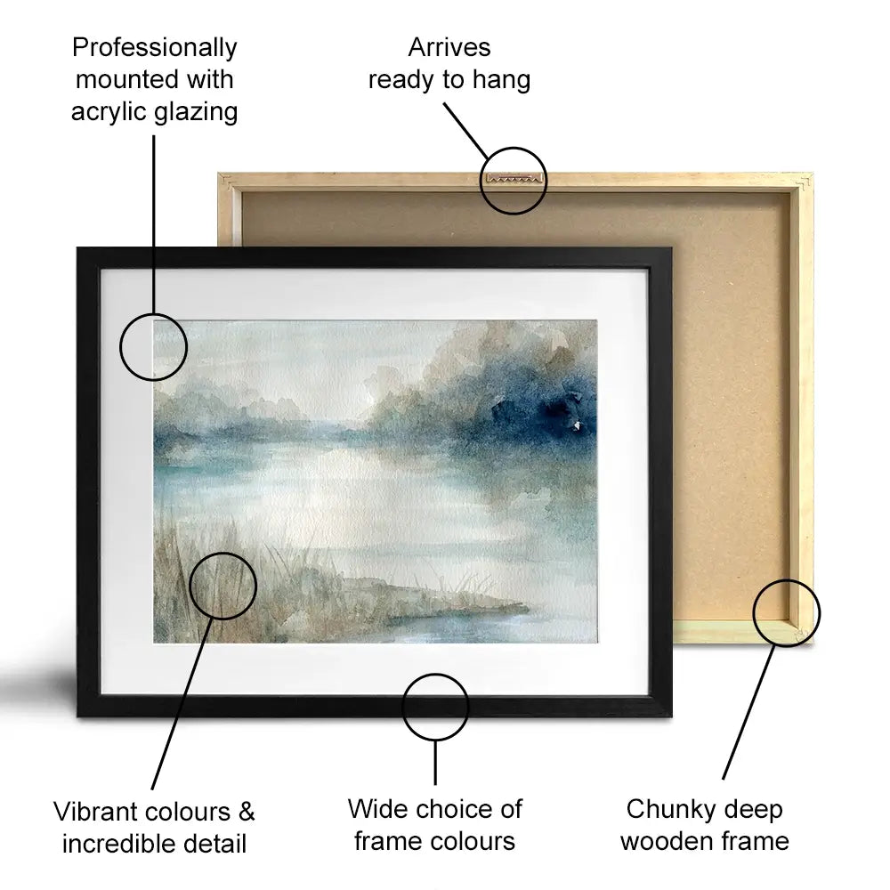 Still Evening Waters 2 Framed Art Print Still Evening Waters 2 Framed Art Print wall art product Carol Robinson