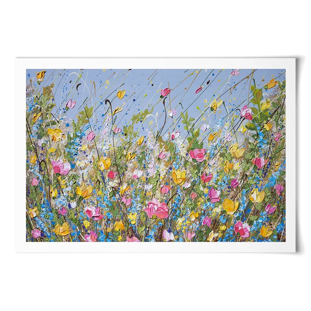 Stillness In Bloom Art Print Stillness In Bloom Art Print wall art product Olga Tkachyk