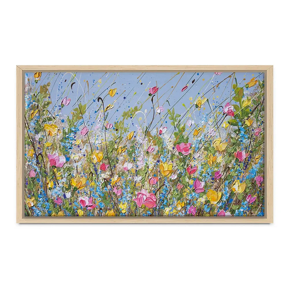 Stillness In Bloom Canvas Print Stillness In Bloom Canvas Print wall art product Olga Tkachyk