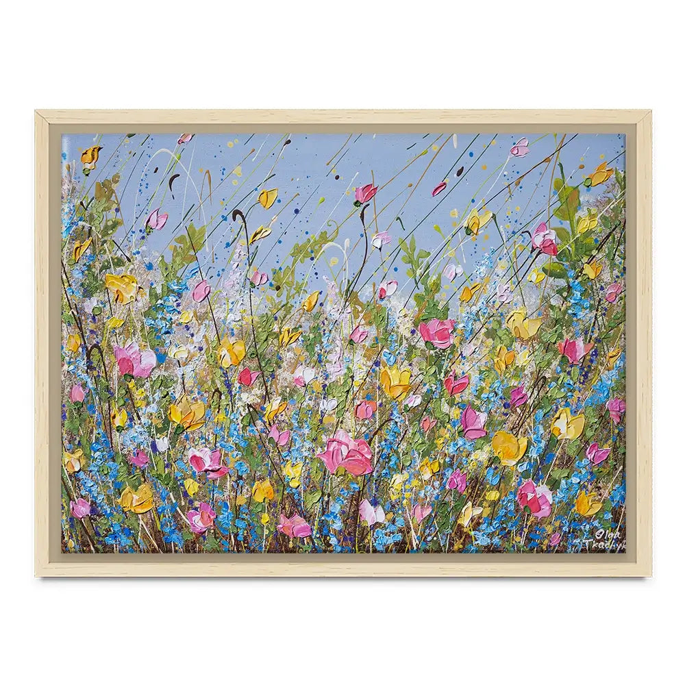 Stillness In Bloom Canvas Print Stillness In Bloom Canvas Print wall art product Olga Tkachyk