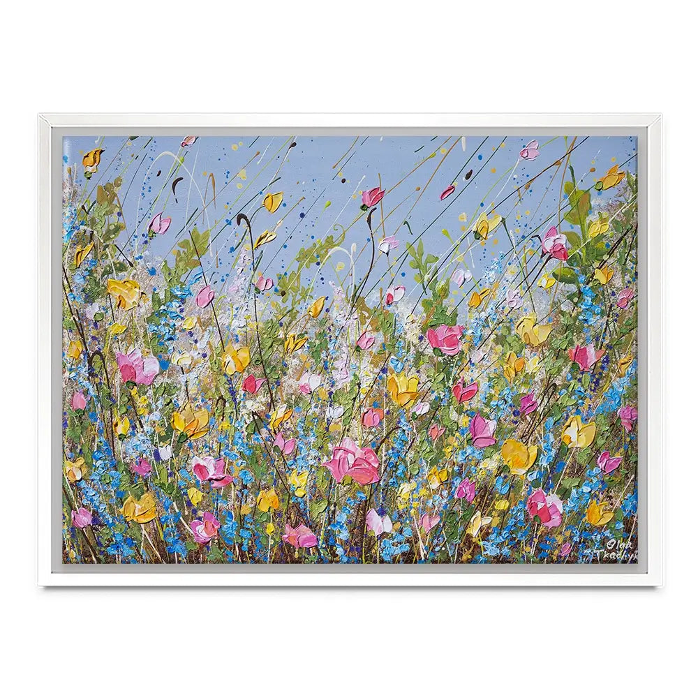 Stillness In Bloom Canvas Print Stillness In Bloom Canvas Print wall art product Olga Tkachyk