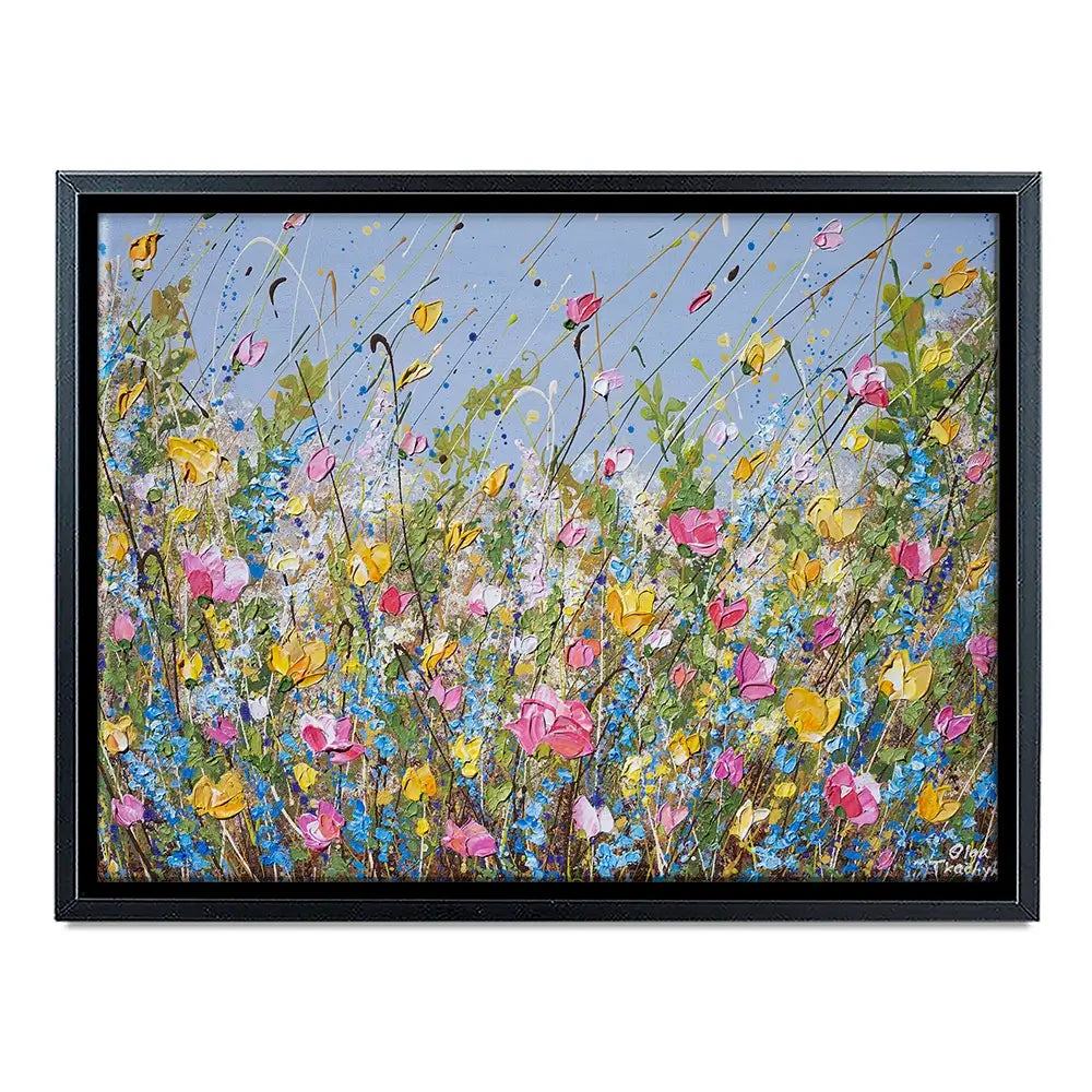 Stillness In Bloom Canvas Print Stillness In Bloom Canvas Print wall art product Olga Tkachyk