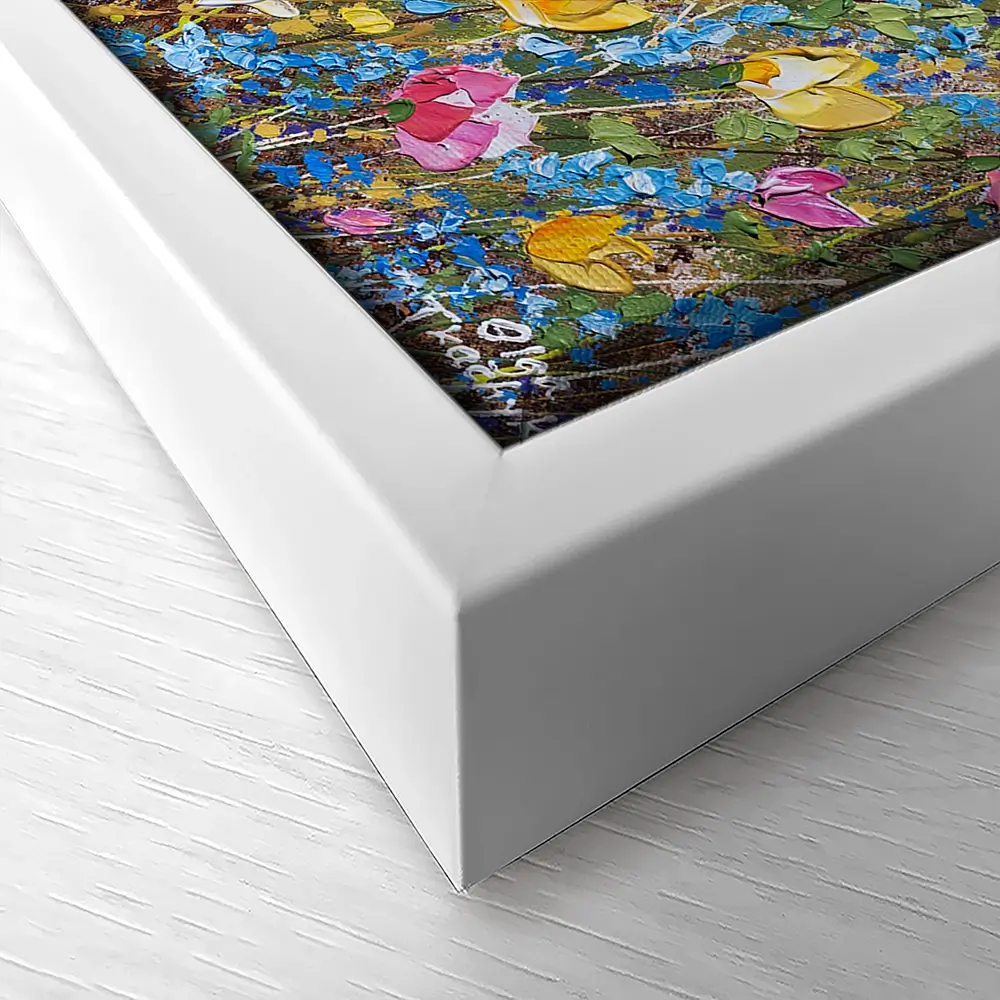 Stillness In Bloom Canvas Print Stillness In Bloom Canvas Print wall art product Olga Tkachyk