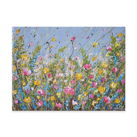 Stillness In Bloom Canvas Print Stillness In Bloom Canvas Print wall art product Olga Tkachyk