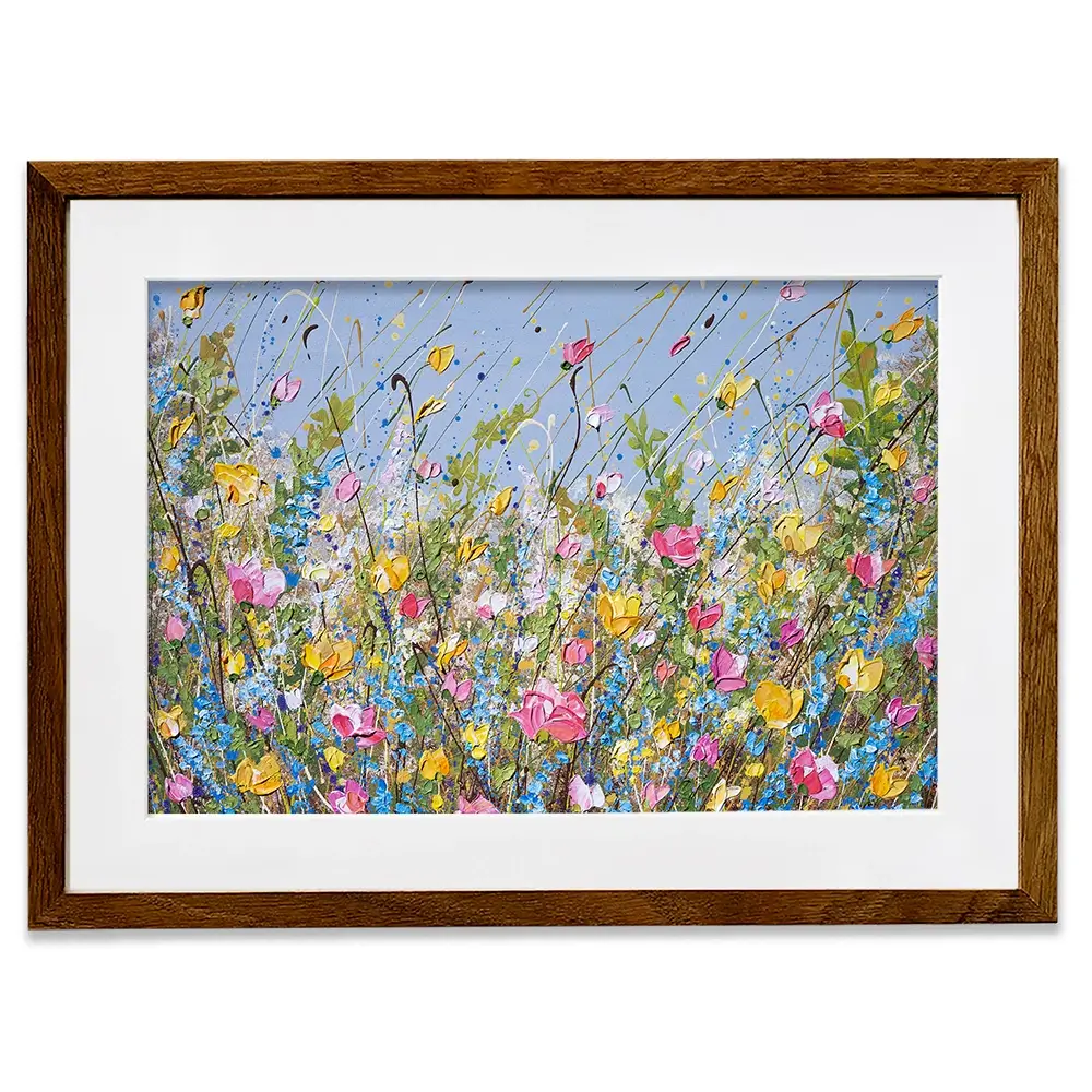 Stillness In Bloom Framed Art Print Stillness In Bloom Framed Art Print wall art product Olga Tkachyk