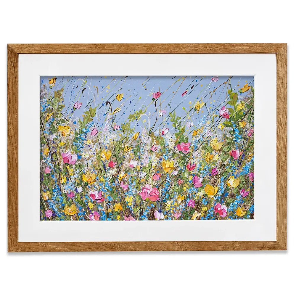 Stillness In Bloom Framed Art Print Stillness In Bloom Framed Art Print wall art product Olga Tkachyk