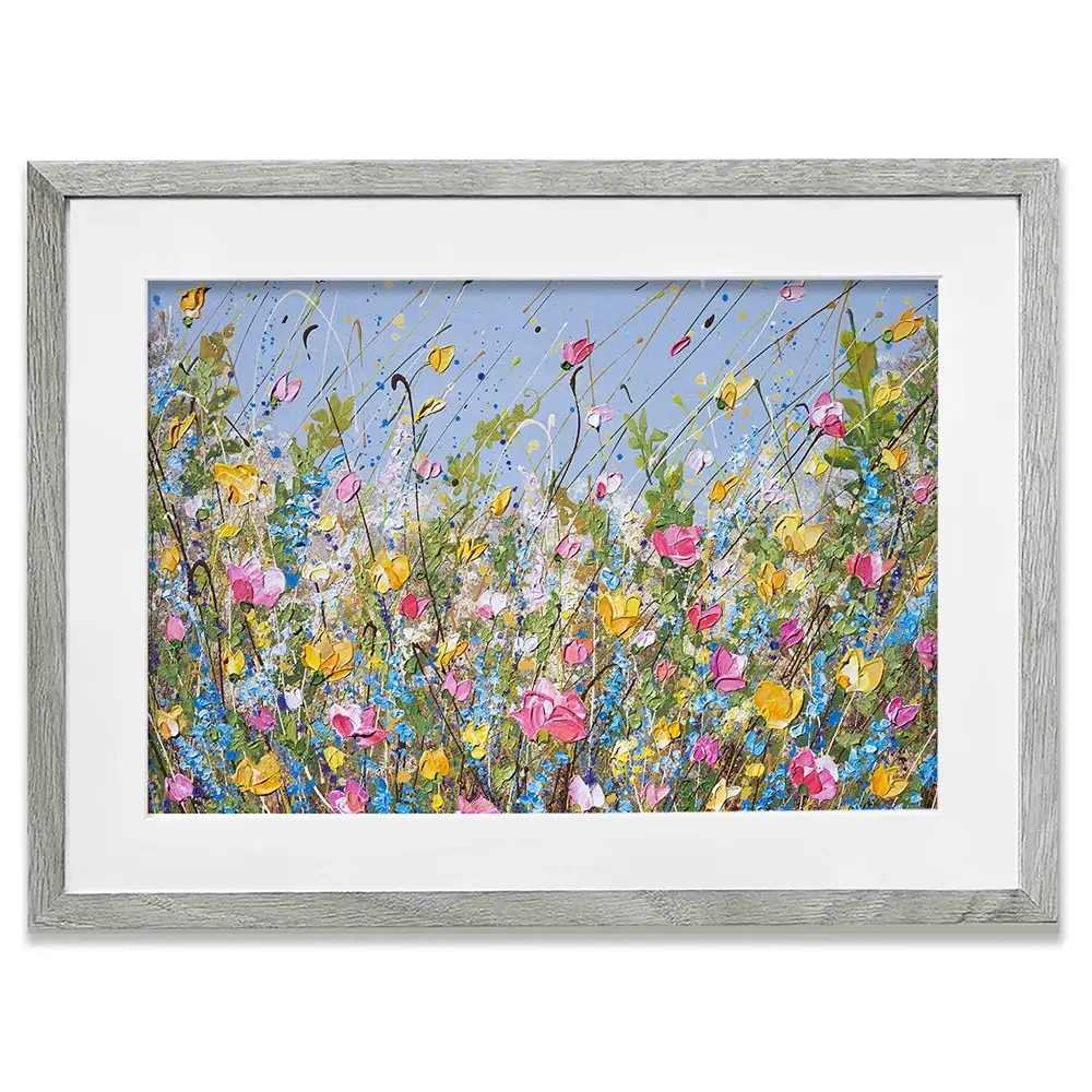 Stillness In Bloom Framed Art Print Stillness In Bloom Framed Art Print wall art product Olga Tkachyk