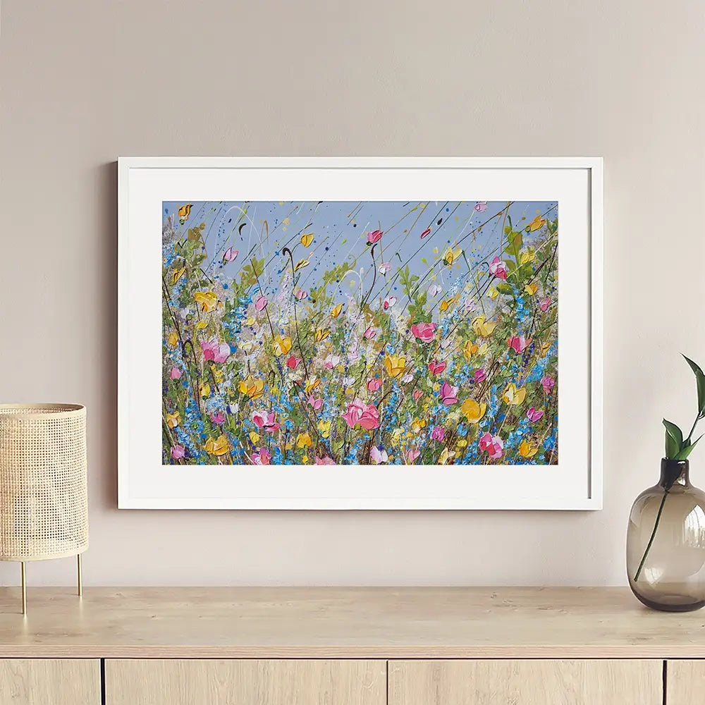 Stillness In Bloom Framed Art Print Stillness In Bloom Framed Art Print wall art product Olga Tkachyk