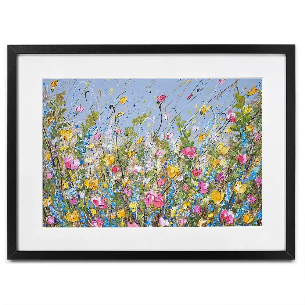 Stillness In Bloom Framed Art Print Stillness In Bloom Framed Art Print wall art product Olga Tkachyk