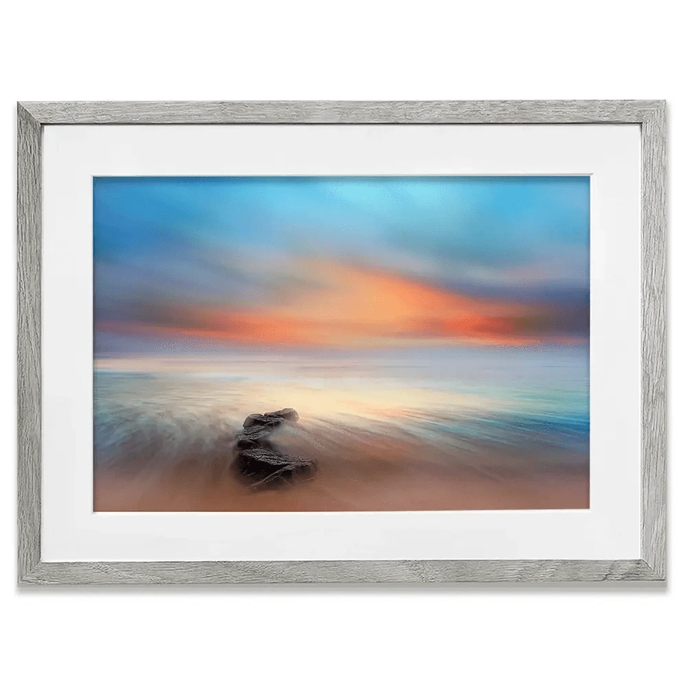 Stone And Sea Framed Art Print Stone And Sea Framed Art Print wall art product Amir Bajric / Shutterstock