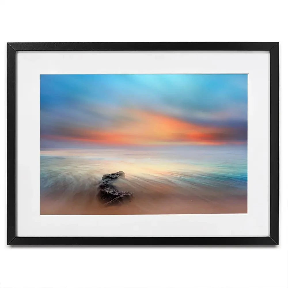 Stone And Sea Framed Art Print Stone And Sea Framed Art Print wall art product Amir Bajric / Shutterstock