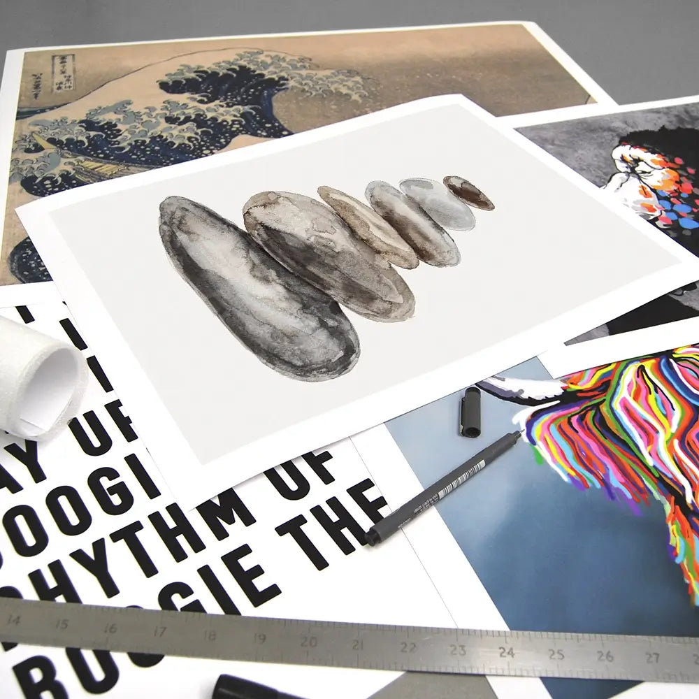 Stone Balance Art Print Stone Balance Art Print wall art product Treechild