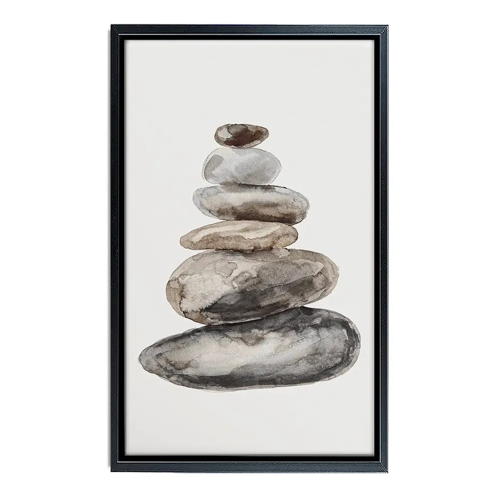 Stone Balance Canvas Print Stone Balance Canvas Print wall art product Treechild