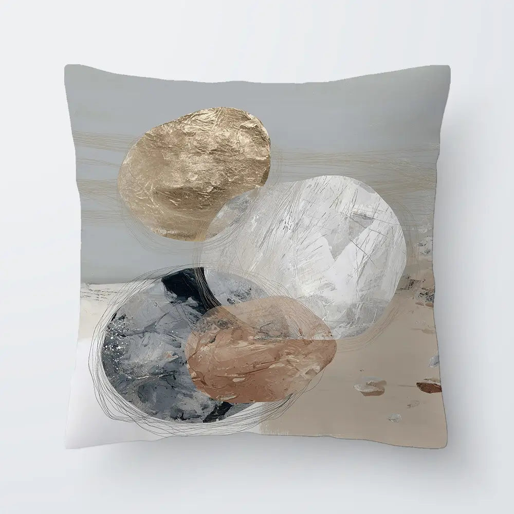 Stone Cluster Soft Cushion Stone Cluster Soft Cushion wall art product Chromatic Storm Studio