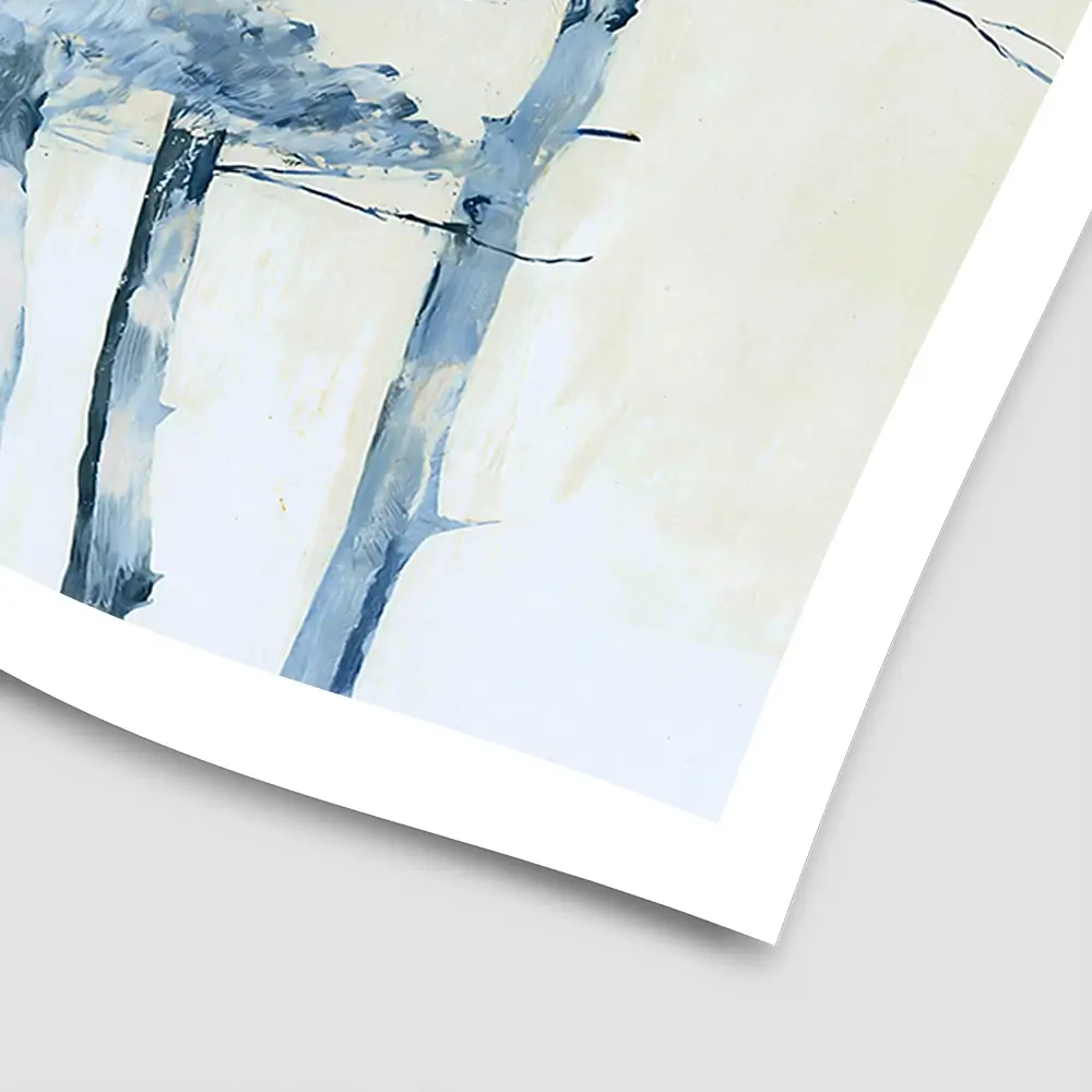Stone Pines Modern Minimal Square Art Print Stone Pines Modern Minimal Square Art Print wall art product Chromatic Storm Studio