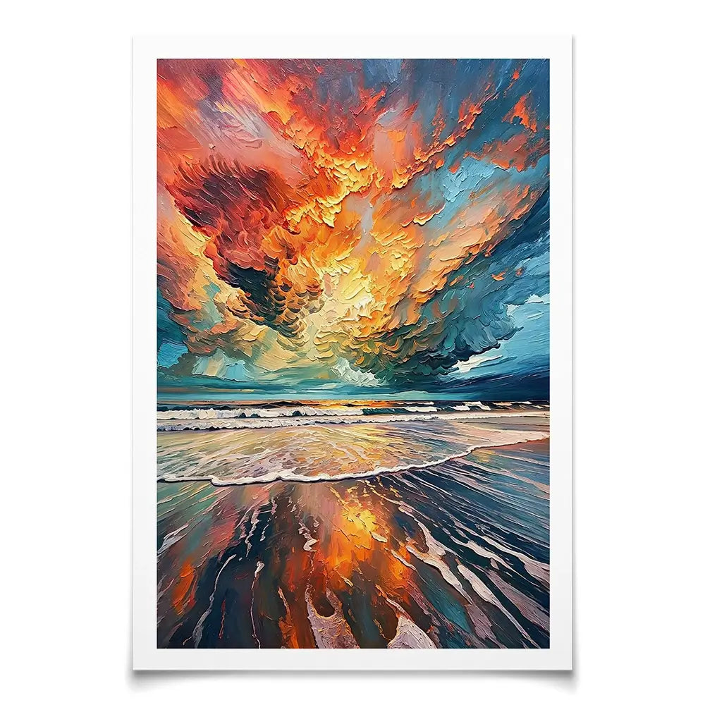 Stormy Summer Art Print Stormy Summer Art Print wall art product David Alexander Elder
