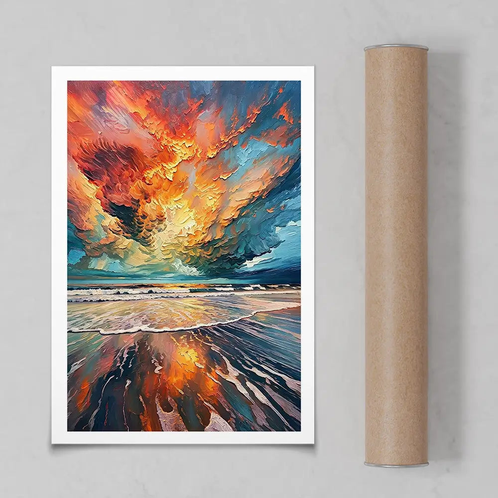 Stormy Summer Art Print Stormy Summer Art Print wall art product David Alexander Elder