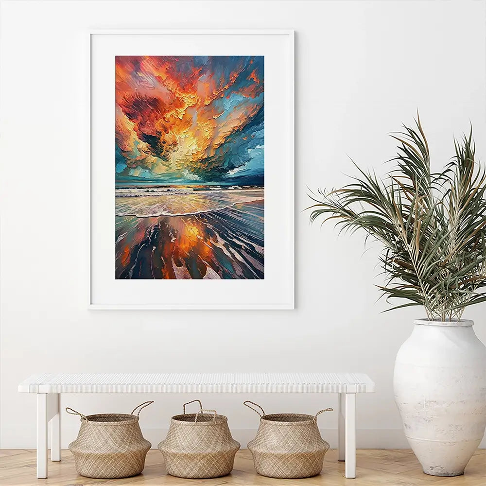Stormy Summer Framed Art Print Stormy Summer Framed Art Print wall art product David Alexander Elder