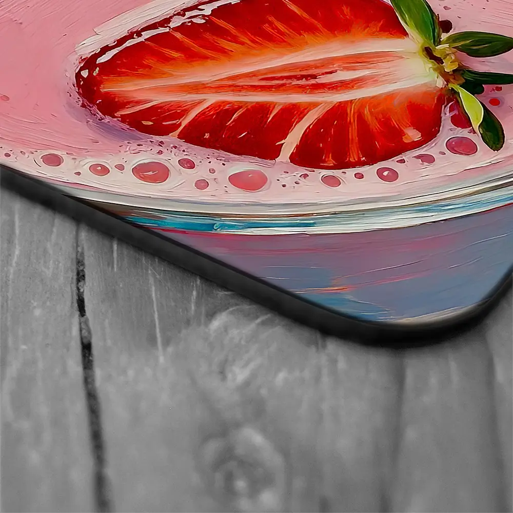 Strawberry Daiquiri Cocktail Coaster Set Strawberry Daiquiri Cocktail Coaster Set wall art product David Alexander Elder