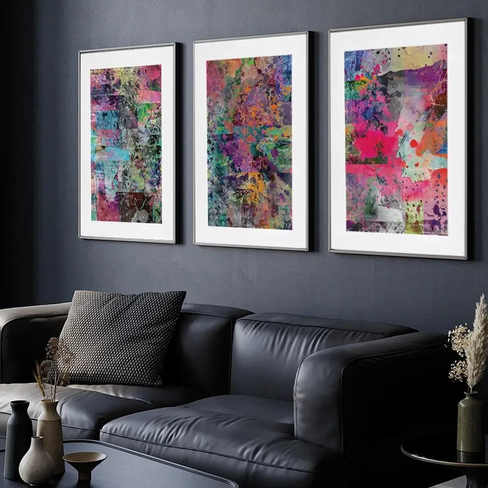 Street Art Framed Art Print Trio Street Art Framed Art Print Trio wall art product ARTEMENKO VALENTYN / Shutterstock