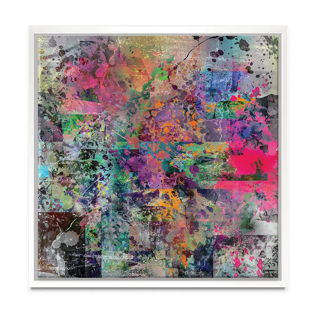 Street Art Square Canvas Print Street Art Square Canvas Print wall art product ARTEMENKO VALENTYN / Shutterstock