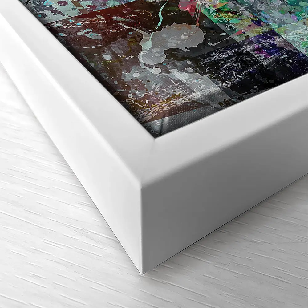 Street Art Square Canvas Print Street Art Square Canvas Print wall art product ARTEMENKO VALENTYN / Shutterstock