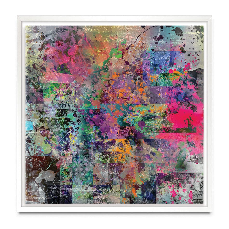 Street Art Square Canvas Print wall art product ARTEMENKO VALENTYN / Shutterstock