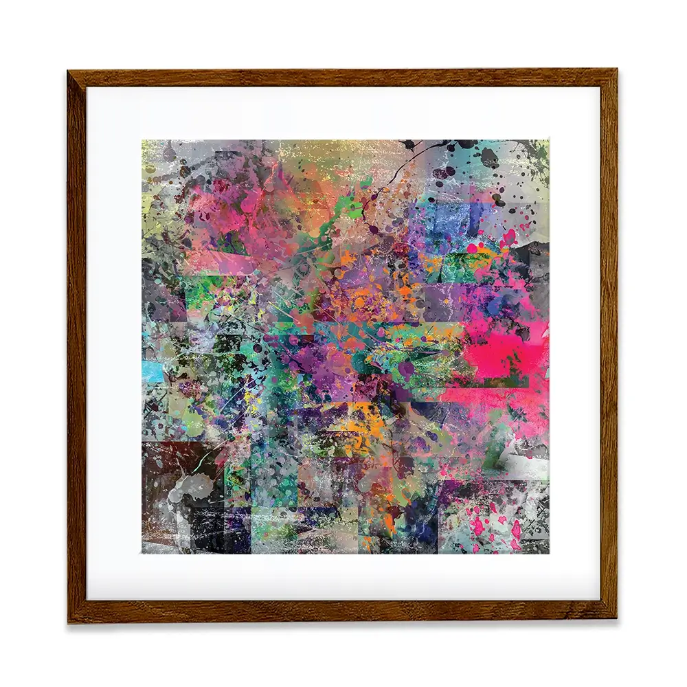 Street Art Square Framed Art Print Street Art Square Framed Art Print wall art product ARTEMENKO VALENTYN / Shutterstock