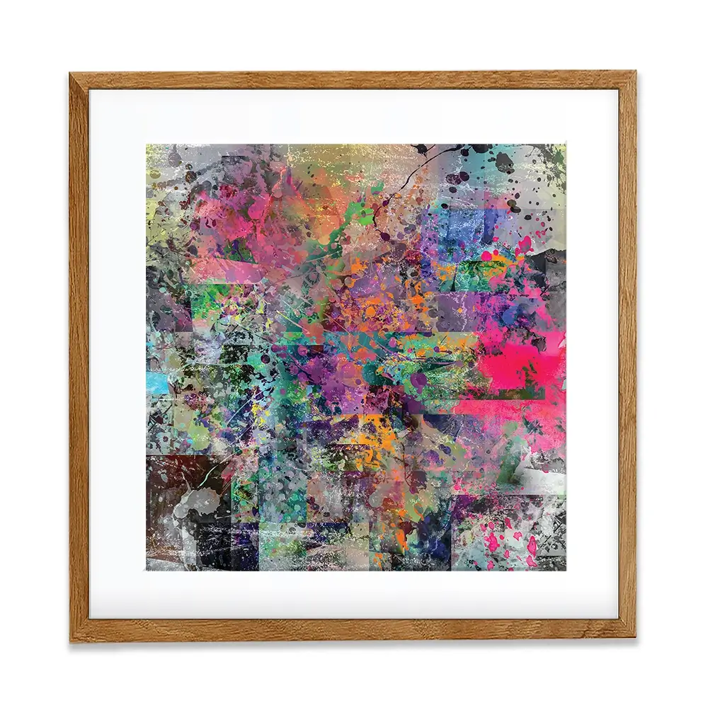 Street Art Square Framed Art Print Street Art Square Framed Art Print wall art product ARTEMENKO VALENTYN / Shutterstock