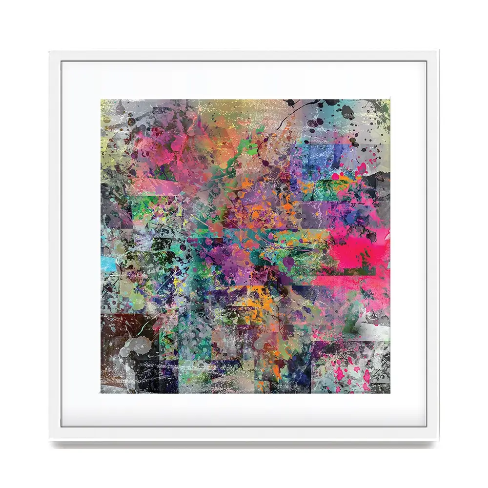 Street Art Square Framed Art Print Street Art Square Framed Art Print wall art product ARTEMENKO VALENTYN / Shutterstock