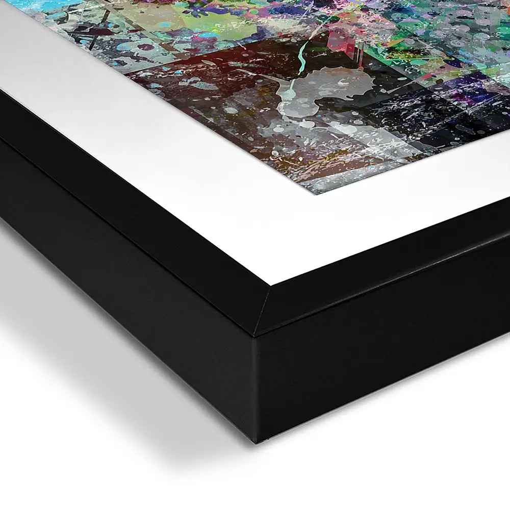 Street Art Square Framed Art Print Street Art Square Framed Art Print wall art product ARTEMENKO VALENTYN / Shutterstock
