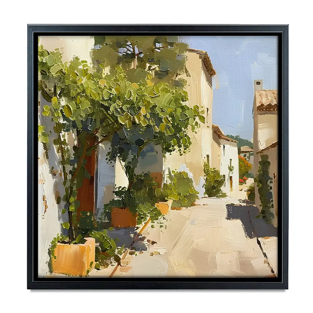 Street In Mallorca Canvas Print Street In Mallorca Canvas Print wall art product Elena Avanesova