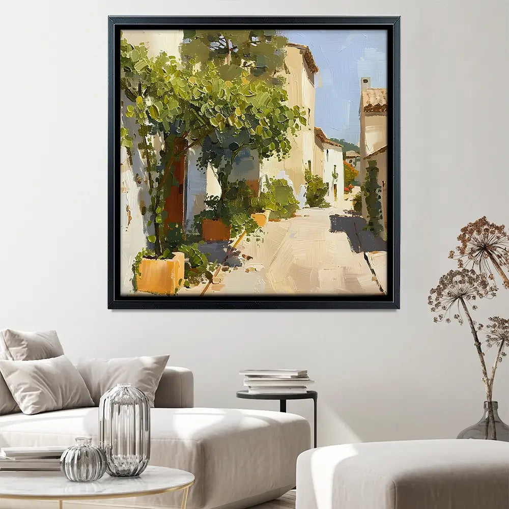 Street In Mallorca Canvas Print Street In Mallorca Canvas Print wall art product Elena Avanesova