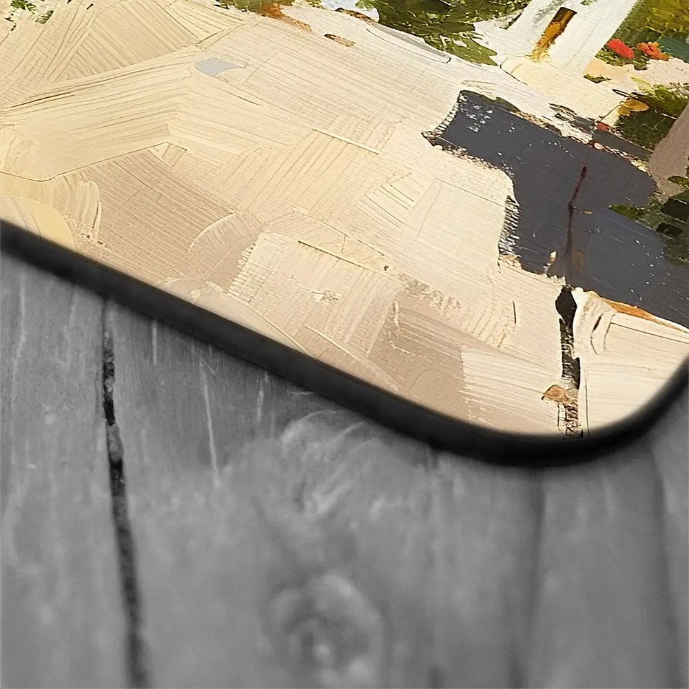 Street In Mallorca Coaster Set Street In Mallorca Coaster Set wall art product Elena Avanesova