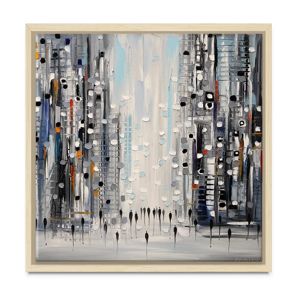 Street Life Canvas Print Street Life Canvas Print wall art product Ekaterina Ermilkina