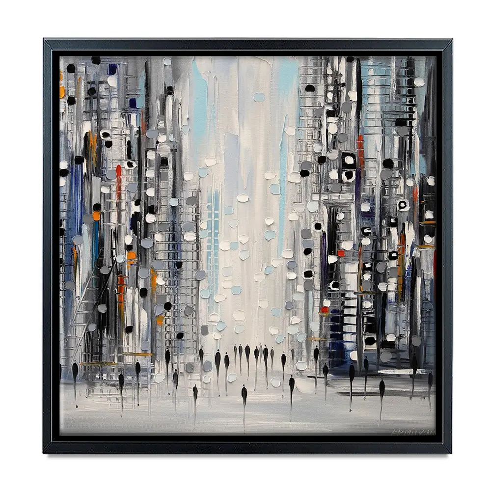 Street Life Canvas Print Street Life Canvas Print wall art product Ekaterina Ermilkina