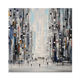 Street Life Canvas Print Street Life Canvas Print wall art product Ekaterina Ermilkina