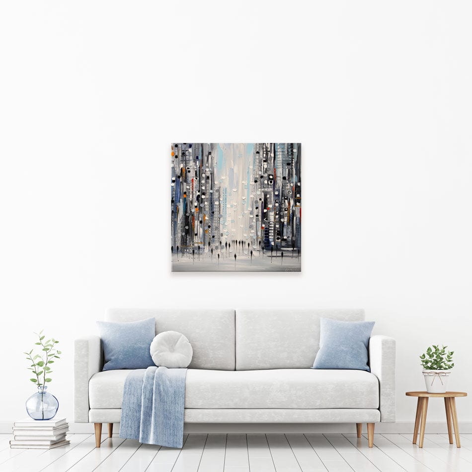 Street Life Canvas Print wall art product Ekaterina Ermilkina / Independent