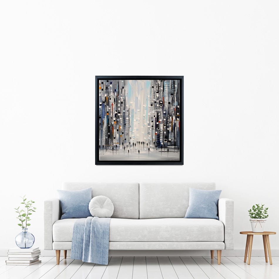 Street Life Canvas Print wall art product Ekaterina Ermilkina / Independent