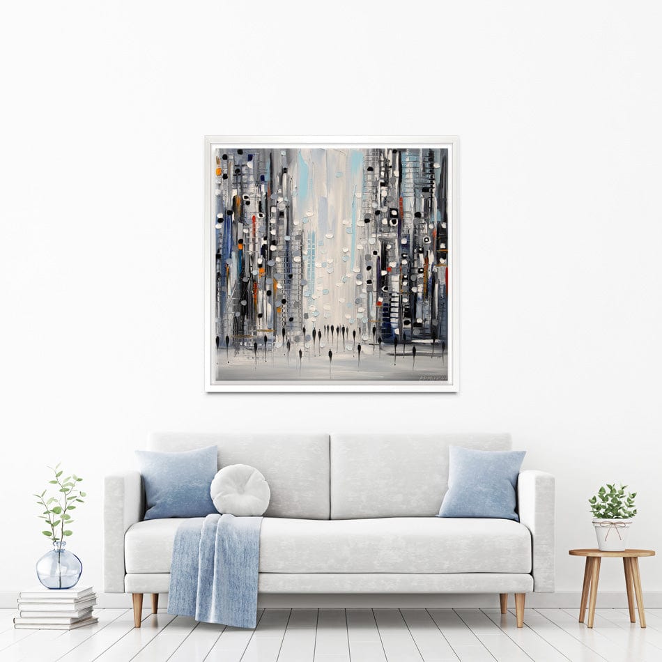 Street Life Canvas Print wall art product Ekaterina Ermilkina / Independent