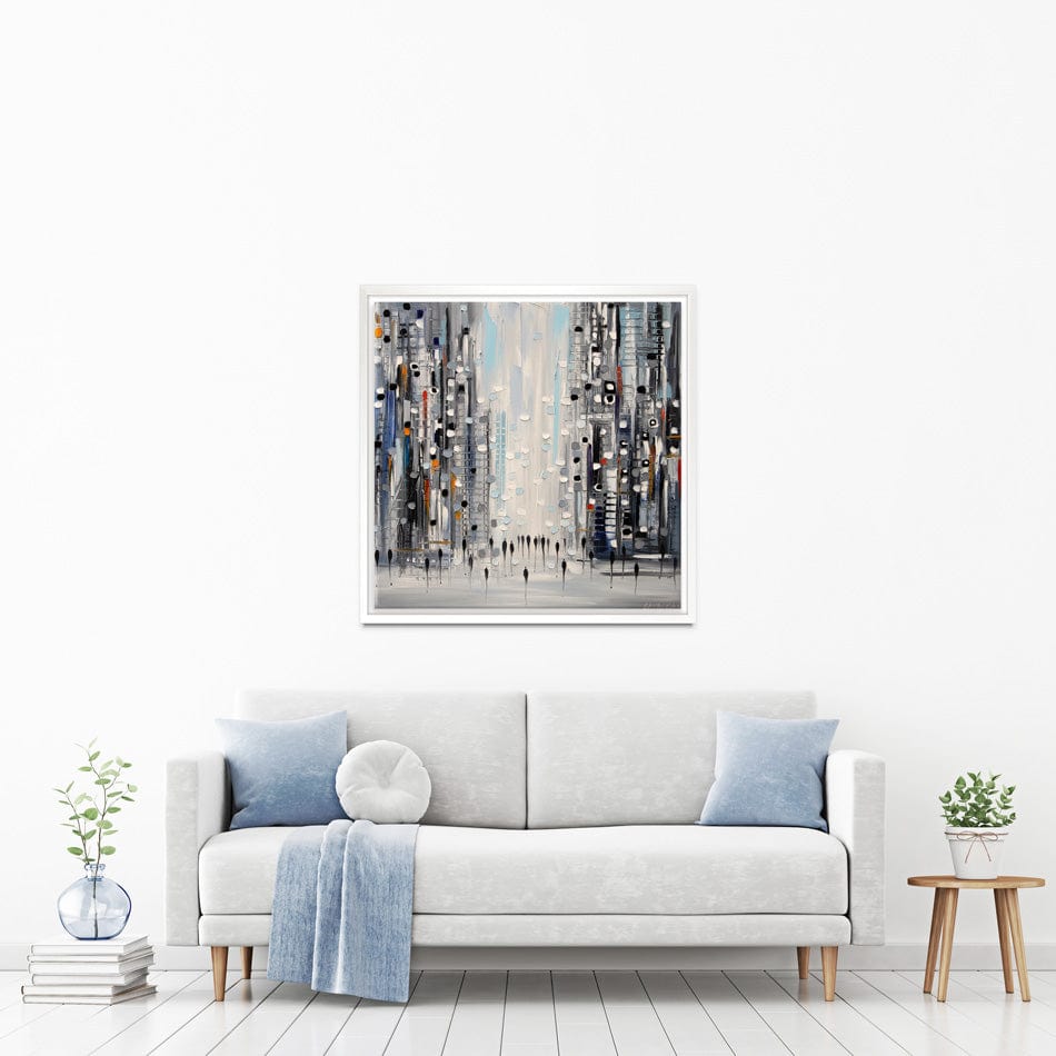 Street Life Canvas Print wall art product Ekaterina Ermilkina / Independent