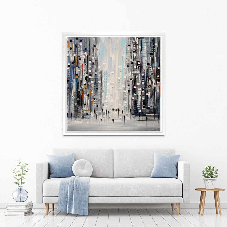 Street Life Canvas Print wall art product Ekaterina Ermilkina / Independent