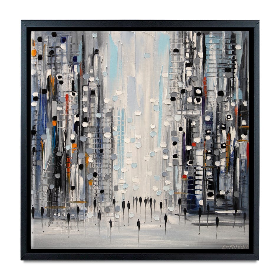 Street Life Canvas Print wall art product Ekaterina Ermilkina / Independent