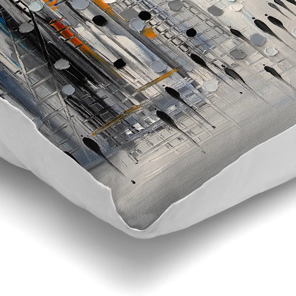 Street Life Cushion Street Life Cushion wall art product Ekaterina Ermilkina