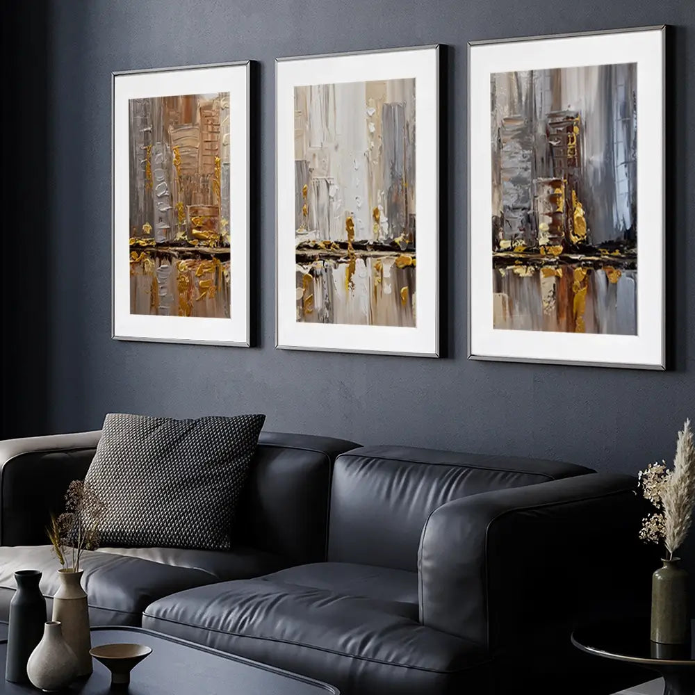 Streets Framed Art Print Trio Streets Framed Art Print Trio wall art product Osnat Tzadok