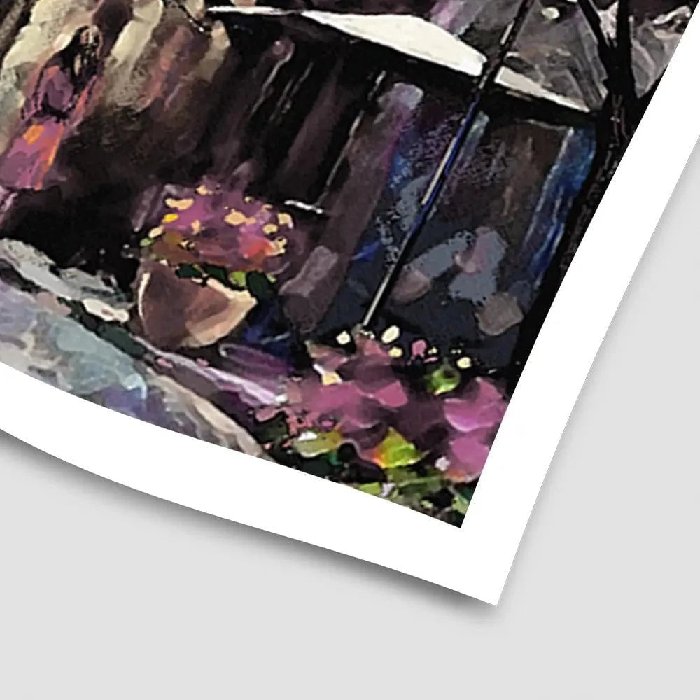 Streets Of Paris Art Print Streets Of Paris Art Print wall art product lisima / Shutterstock