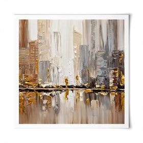 Streets Square Art Print Streets Square Art Print wall art product Osnat Tzadok