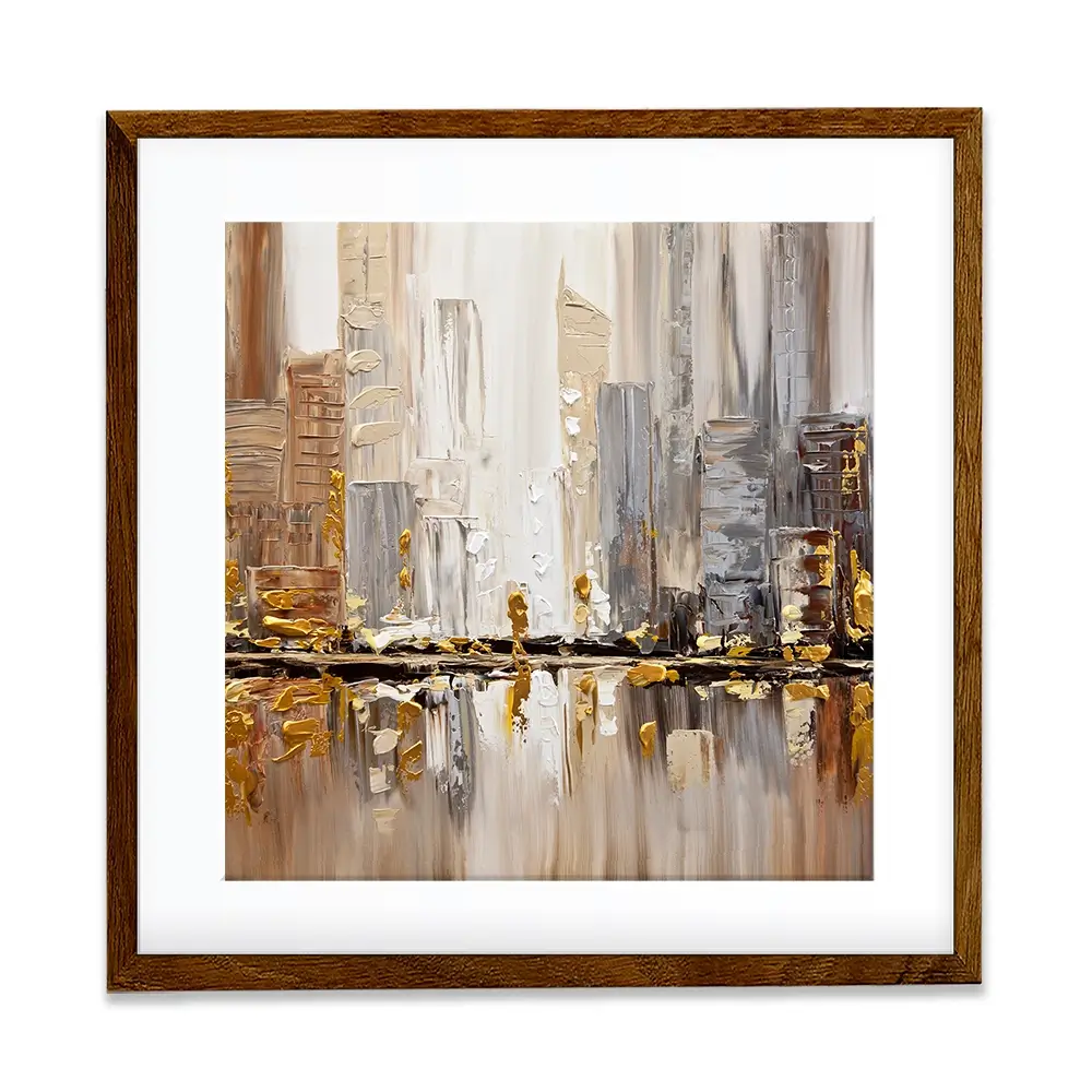 Streets Square Framed Art Print Streets Square Framed Art Print wall art product Osnat Tzadok