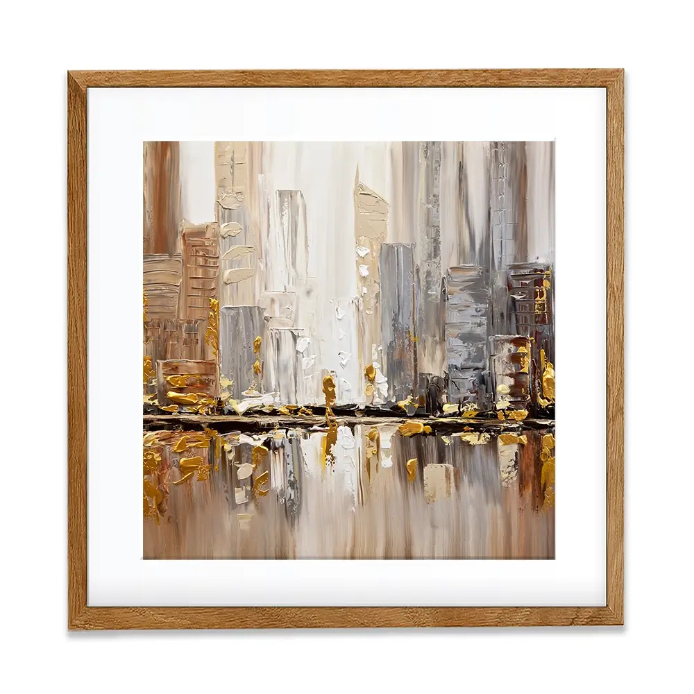 Streets Square Framed Art Print Streets Square Framed Art Print wall art product Osnat Tzadok